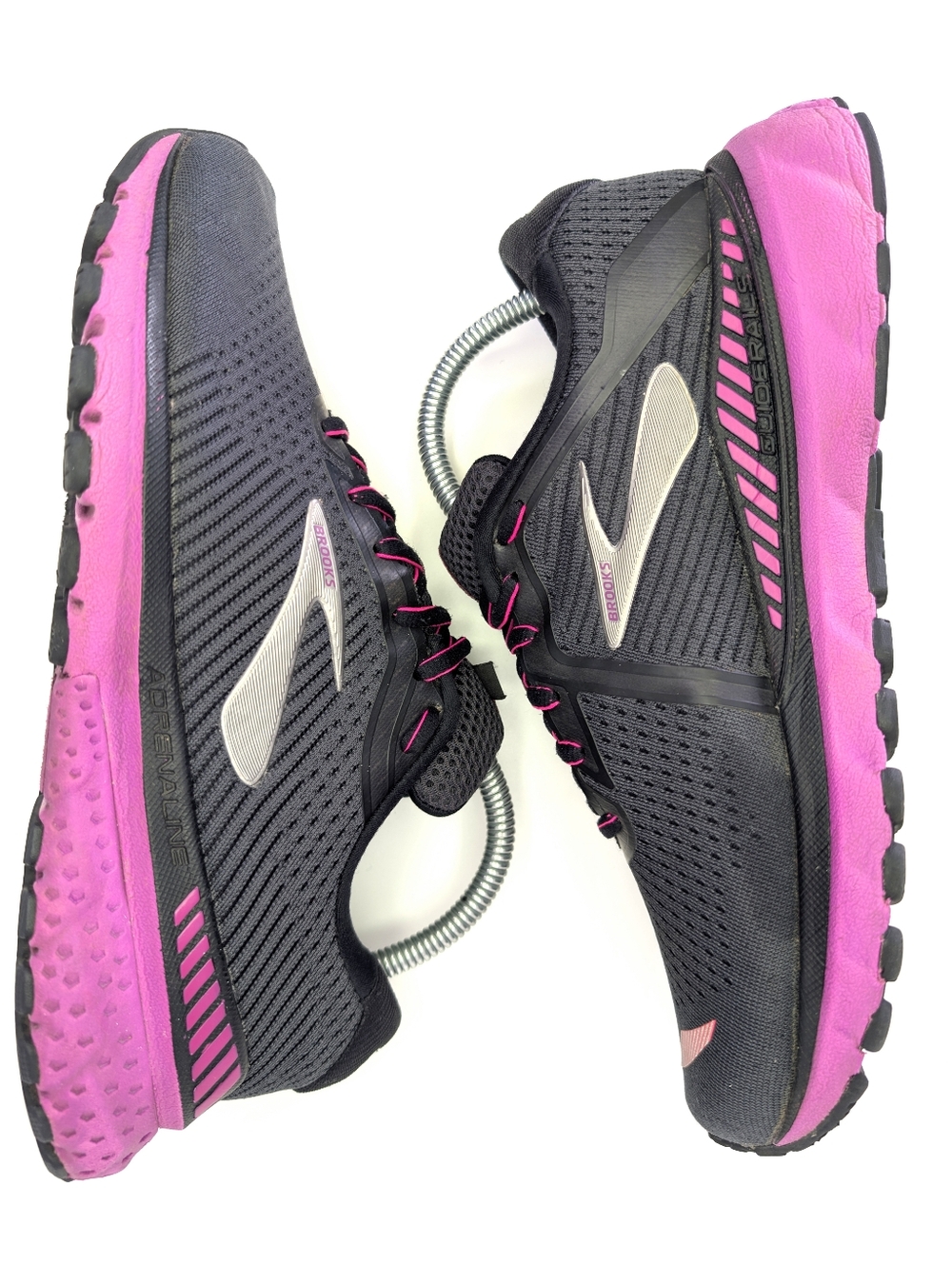Brooks Adrenaline 20 Great Gray Pink Or Purple Size 8.5 Wide, 8.5W, 8.5D, 8.5 D - Picture 9 of 15